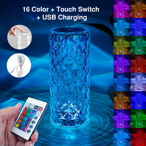 16 Colors Room LED Lamp